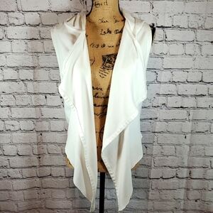 Fabletics Sleeveless Hooded Cardigan Size M